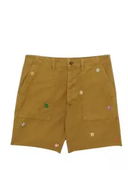 Шорты-бермуды цвета хаки с вышивкой Fatigues President's, хаки