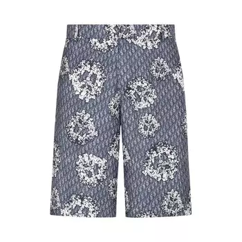 Шорты-бермуды Dior x Denim Tears, синие