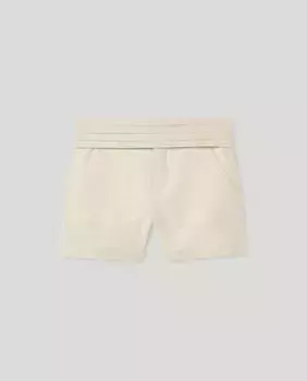 Шорты-бермуды для мальчика из 100% льна с поясом Coconut El Corte Ingls, цвет Natural