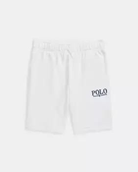 Шорты-бермуды для мальчиков с эластичной талией Polo Polo Ralph Lauren, белый