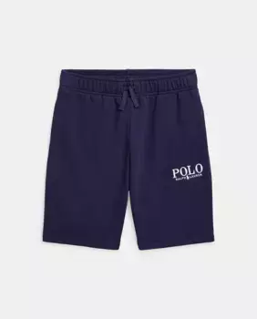 Шорты-бермуды для мальчиков с эластичной талией Polo Polo Ralph Lauren, тёмно-синий