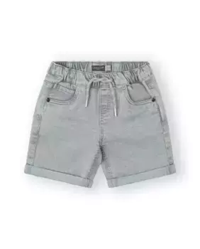 Шорты-бермуды для мальчиков светло-серого цвета с карманами Canada House, светло-серый