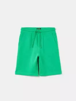 Шорты-Бермуды Essential из флиса из органического хлопка Ovs, цвет light green