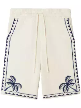 Шорты-бермуды Foulard Alanui, нейтральный