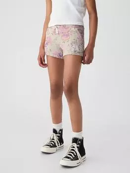 Шорты бермуды GAP, цвет creme/lila