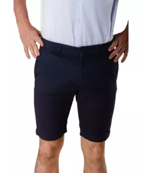 Шорты Бермуды из эластичного габардина Mason'S, синий