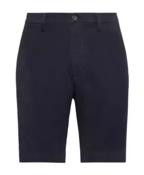 Шорты Бермуды из эластичного хлопка Boggi Milano, синий