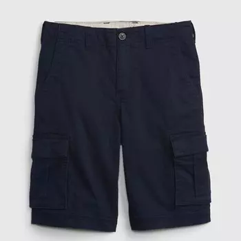 Шорты-Бермуды из эластичного хлопка Gap, синий