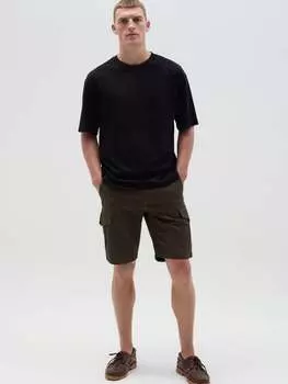 Шорты-Бермуды из эластичного хлопка Ovs, цвет army green