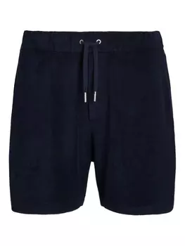 Шорты-бермуды из джерси Ralph Lauren Purple Label, синий