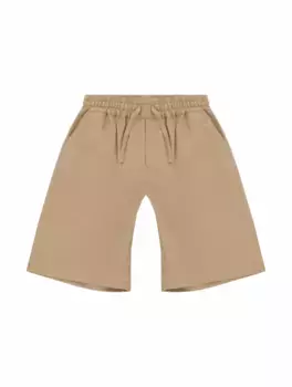 Шорты-бермуды из габардина Dolce&Gabbana, бежевый