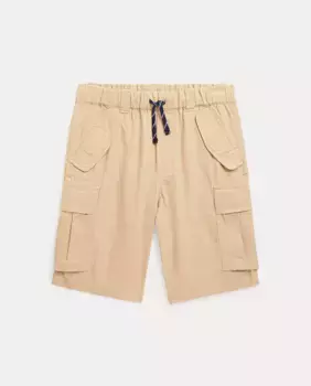Шорты-бермуды из хлопка для мальчиков Polo Ralph Lauren, бежевый