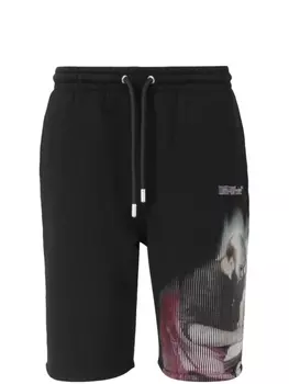 Шорты-бермуды из хлопка Off-White, черный