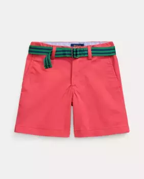 Шорты-бермуды из хлопка с защитой от морщин для мальчиков Polo Ralph Lauren, красный