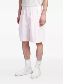 Шорты-бермуды из поплина Laneus, розовый