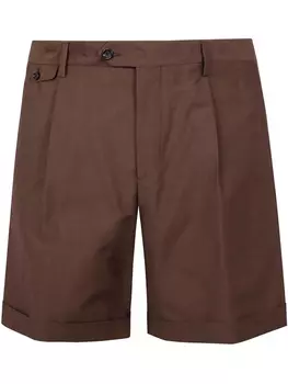 Шорты-бермуды Lardini, сшитые на заказ, коричневый