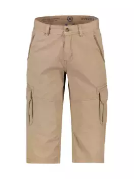 Шорты-бермуды LERROS "Длинные шорты-бермуды карго LERROS с накладными карманами", бежевый