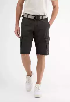 Шорты-бермуды LERROS "LERROS Cargo Bermuda, однотонные", цвет Dark Graphite