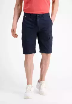 Шорты-бермуды LERROS "LERROS Cargo Bermuda, однотонные", синий
