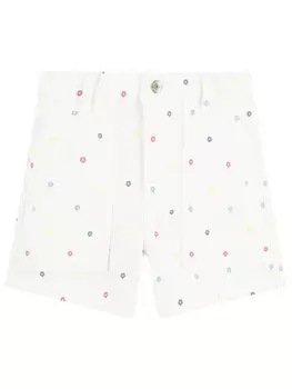 Шорты бермуды Levi's Kids, белый