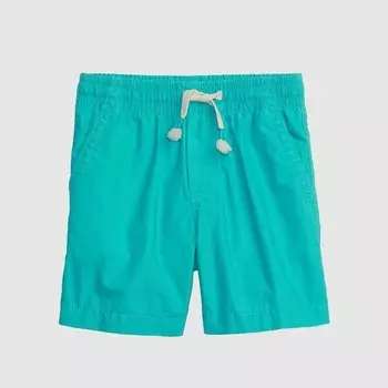 Шорты-Бермуды pull-on из хлопка Gap, зеленый