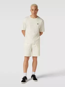 Шорты-бермуды с эластичным поясом Review, молочный