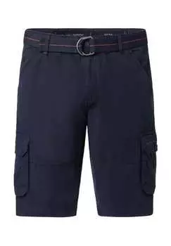 Шорты-Бермуды с карманами на ногах Casamoda, синий