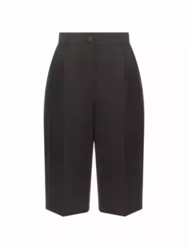 Шорты-бермуды с лампасами Dolce&Gabbana, черный