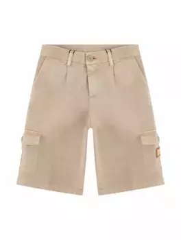 Шорты-бермуды с логотипом Dolce&Gabbana, бежевый