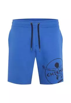 Шорты-бермуды с принтом-символом джемпера CHIEMSEE, цвет Turkish Sea