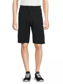 Шорты-бермуды с уменьшенными карманами на молнии Oakley, цвет Blackout