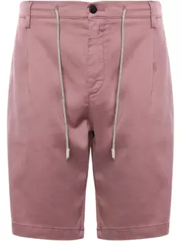 Шорты-бермуды с завязками на талии Eleventy, розовый