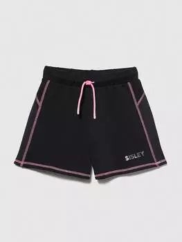 Шорты бермуды Sisley, черный