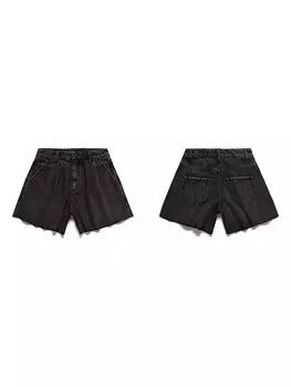 Шорты бермуды Sisley, черный