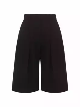 Шорты-бермуды со стрелками Jacquemus, черный