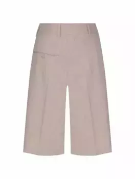 Шорты-бермуды со стрелками MM6 MAISON MARGIELA, бежевый