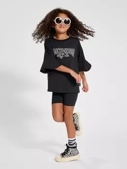 Шорты бермуды Sometime Soon Shorts Stshayley Mdchen, черный