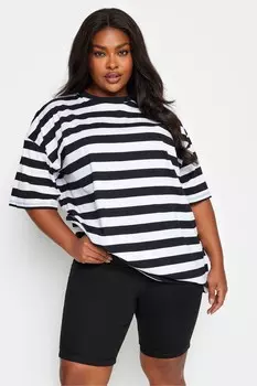 Шорты-Бермуды средней степени стирки Yours, черный