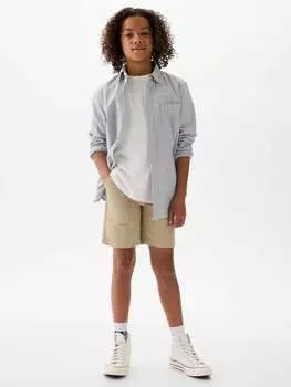 Шорты-Бермуды стандартного кроя из эластичного хлопка Gap, цвет khaki