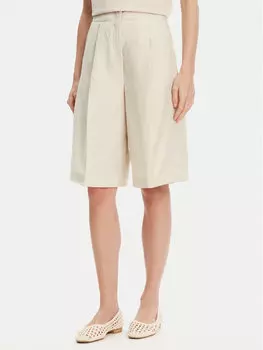 Шорты-Бермуды свободного кроя 45BVD9026 United Colors Of Benetton, бежевый