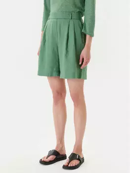 Шорты-Бермуды свободного кроя 4AGHD901V United Colors Of Benetton, зеленый