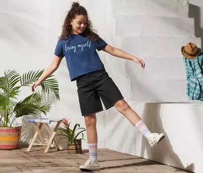 Шорты-бермуды Tchibo, черный