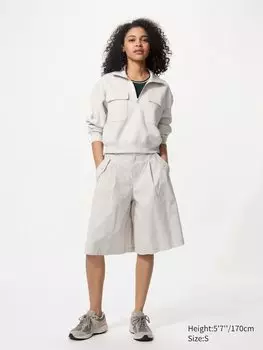 Шорты-Бермуды Utility Uniqlo, серый