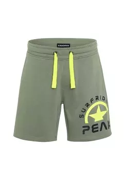 Шорты-бермуды в дизайне SURF RIDERS PEAK CHIEMSEE, цвет 17-6009 Laurel Wreath