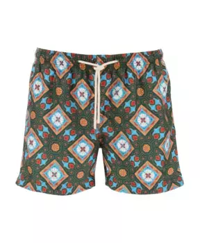 Шорты Бермуды в средиземноморском стиле Peninsula, мультиколор