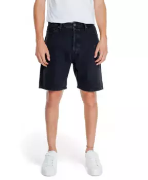 Шорты Бермуды весенне летняя коллекция Jack & Jones, черный