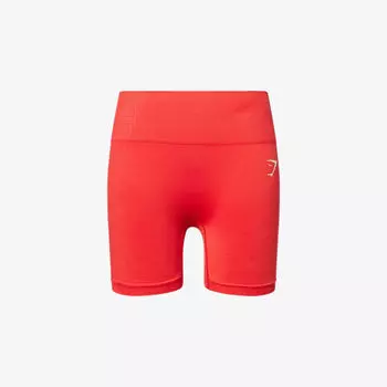 Шорты бесшовные Gymshark Vital Sculpt, красный