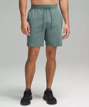 Шорты без подкладки Lululemon, зеленый