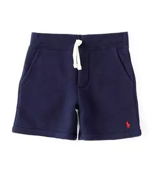 Шорты без шнуровки Polo Ralph Lauren Little Boys 2T-7 со средней посадкой и начесом, синий