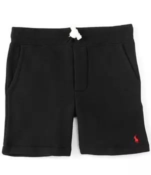Шорты без шнуровки Polo Ralph Lauren Little Boys 2T-7 со средней посадкой и начесом, черный